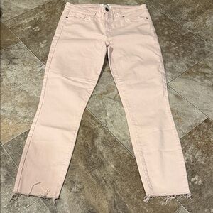 Paige Verdugo Crop Light Pink Jean